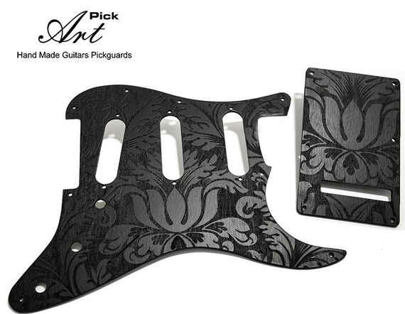 Stratocaster Strat Pickguard SSS 8 or 11 Holes & Backplate Tremolo