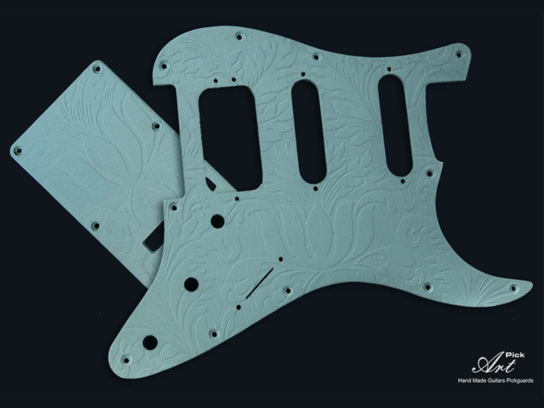 Pickguard Rosso Tartarugato 4 Strat Per Chitarra Elettrica &ndash; 11 Viti HSS Con Copertura Tremolo