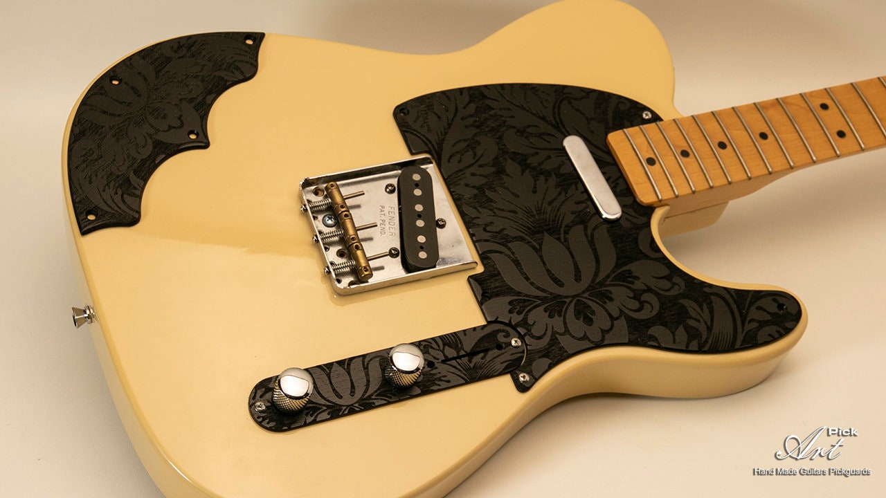 Telecaster Pickguard Set-of-3 With Telecaster Armrest and Control