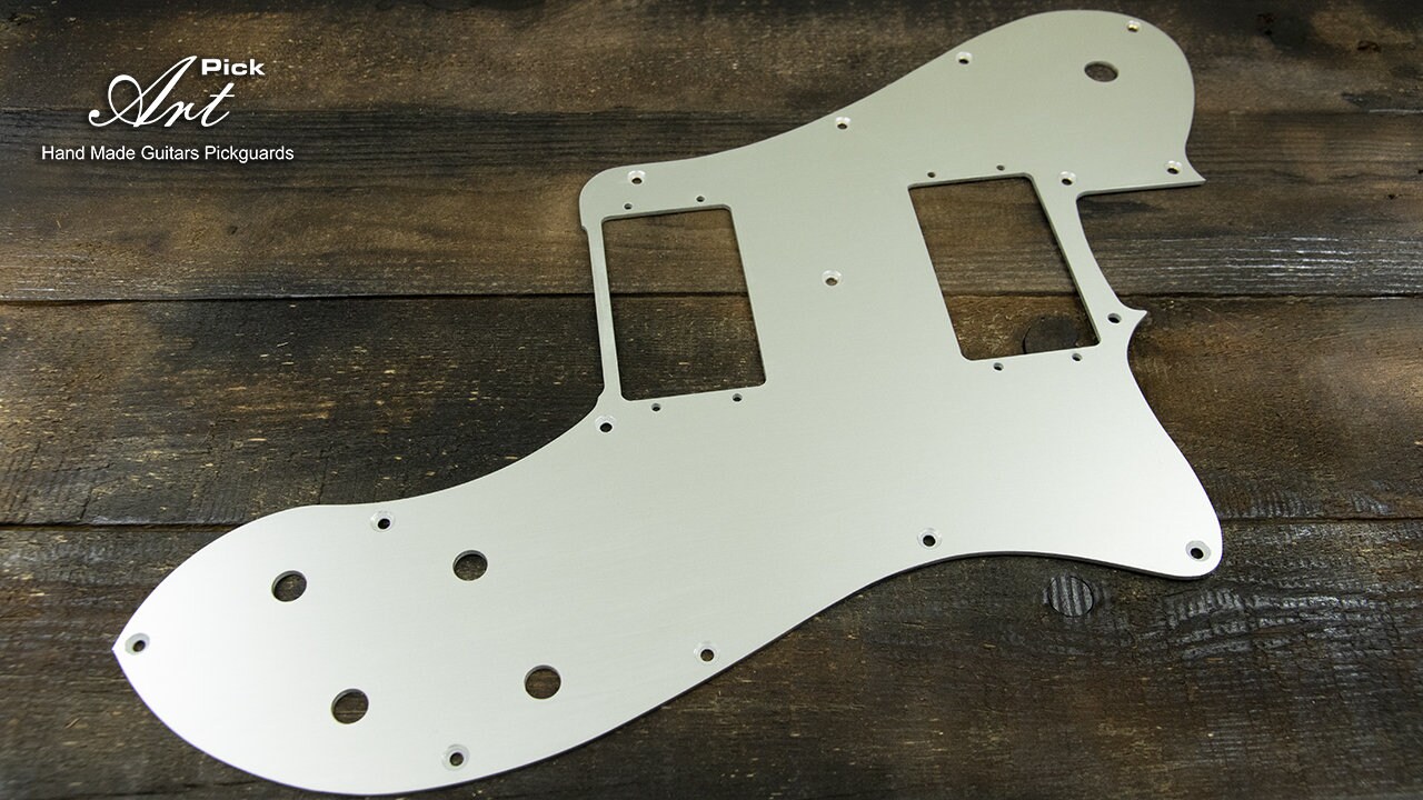 初売り Deluxe Telecaster エレキギター用ピックガード （d アイボリー ギターアクセサリ