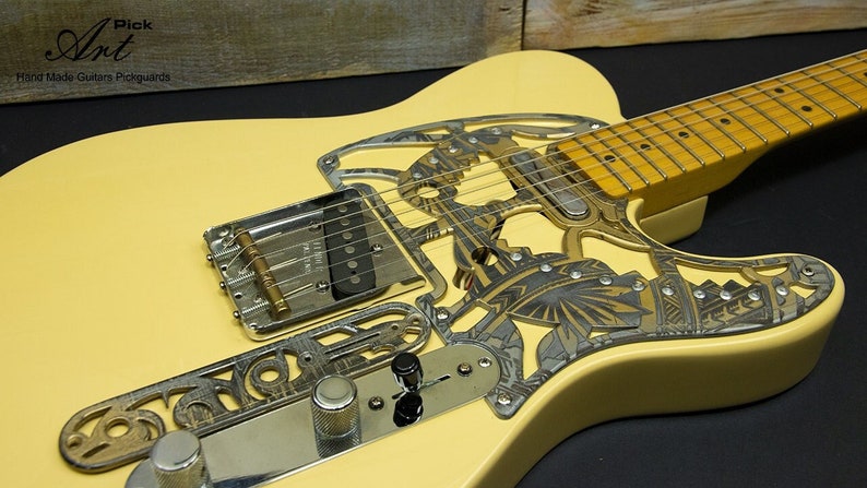 Golden Gate M-400A A-Style Mandolin Pickguad Assembly