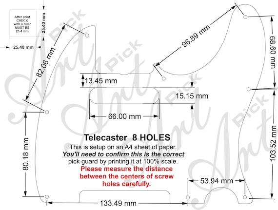 KAISH Pickguard Vintage Pour Guitare Telecaster Américain Et Mexicain 5 Trous Blanc Vieilli 3 Plis