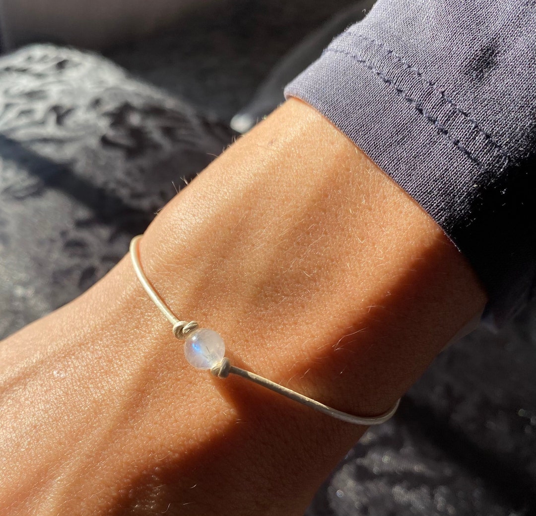 Moonstone Bracelet law of Attraction Bracelet or Anklet moonstone