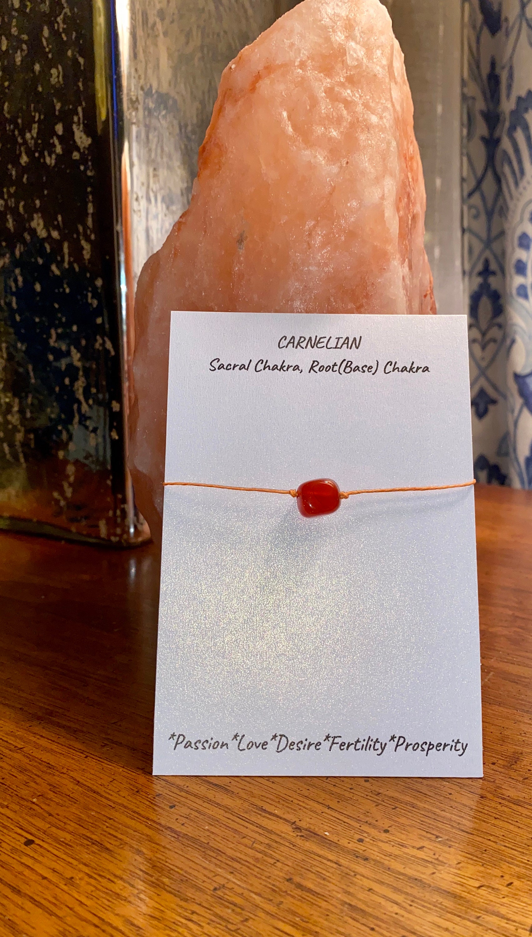 Carnelian Wish Bracelet *Law of attraction bracelet or anklet *Carnel…