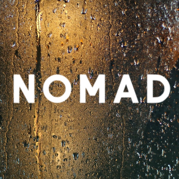 Nomad vinyl sticker, decal, bumper sticker -adventurer, jeep owner, camper, hiker, free spirit