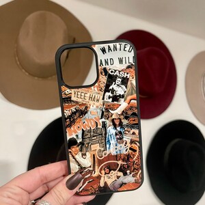 Cowboy Collage iPhone Case