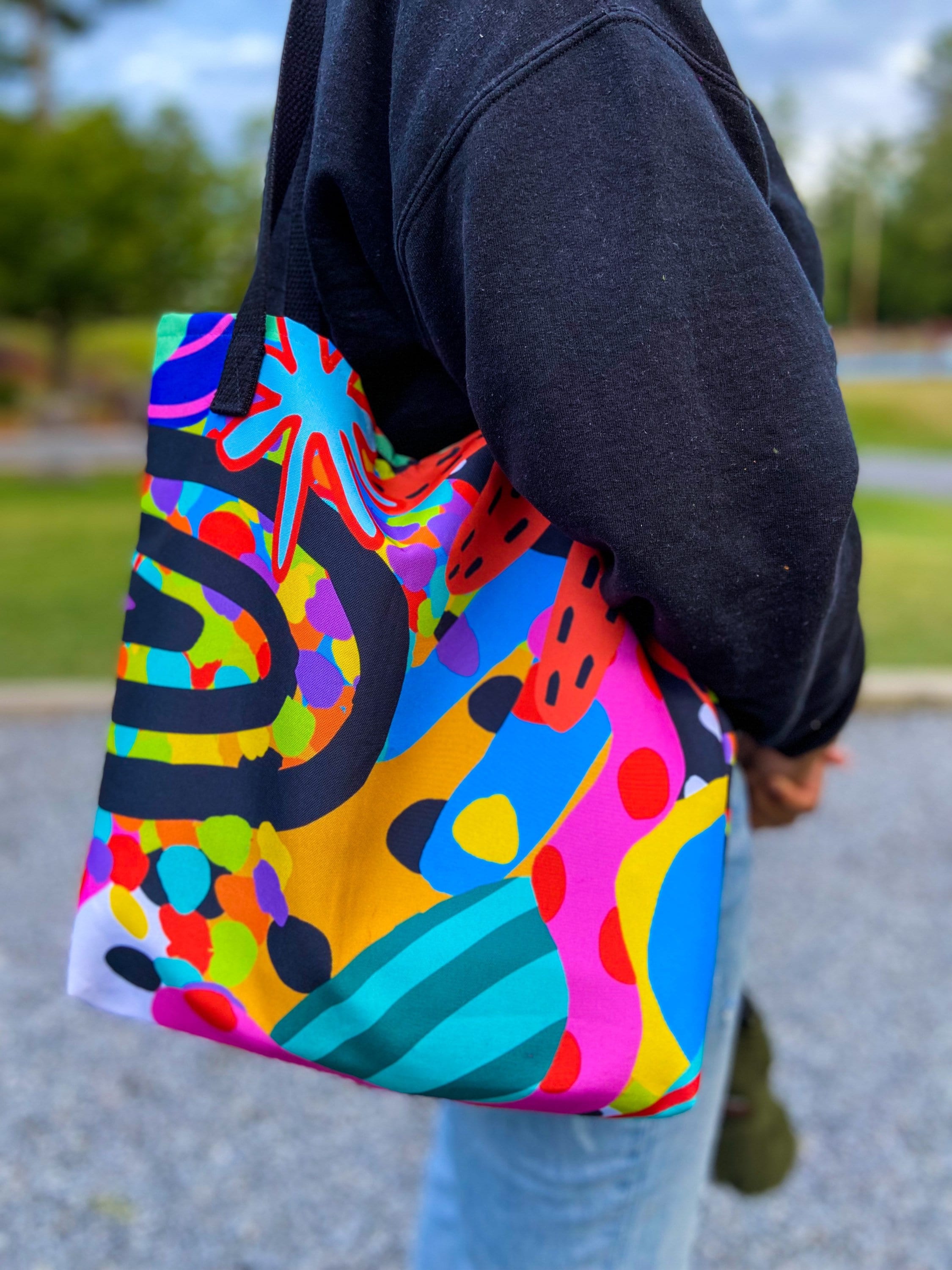 Colorful tote hotsell