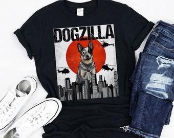 Canezilla Dogzilla Giapponese Whippet Maglietta Canezilla Dogzilla Giapponese Whippet Maglietta