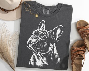 フレンチブルドッグが麺を食べるフレンチブルドッグTシャツ - Etsy 日本