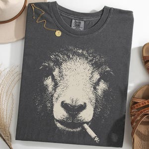 sheep smoking a cigarette Rebellious Low Key" Poster for Sale by k3rstman1 TROLL Hodling strong above $150M
