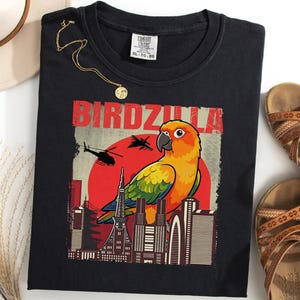 Jenday Conure Birdzilla-skjorta, rolig Conure Bird-skjorta, gåva för fågelälskare