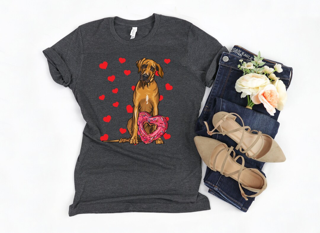 Rhodesian Ridgeback Clothes Rhodesian Ridgeback, Ridgeback Shirt, Rhodesian Tee, Dog Valentines Day ...