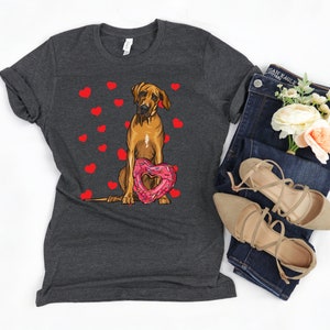 Rhodesian Ridgeback, Ridgeback Shirt, Rhodesian Tee, Dog Valentines Day, Valentines Day Gift, Gift For Her, Gift For Him