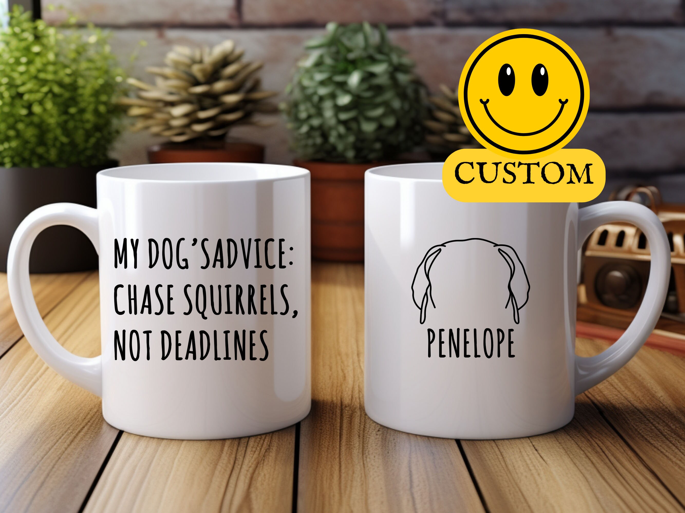 Tasse Cocker Spaniel Anglais Passer Du Temps Prénom Nom Personnalisable | Mug Café Thé Idée Cadeau Personnalisé Homme Femme Original Pour Propriétaire De Chien