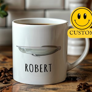 Personalized Fishkeeping Mug, Arowana Cup, Aquarist Gift, Tropical Fish Lover, Custom Aquarium Mug, Unique Fish Enthusiast Cup