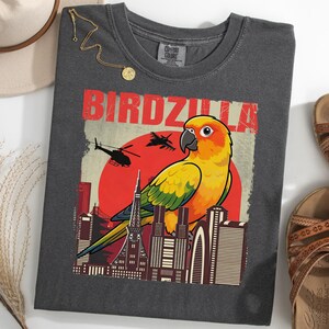 Conure Birdzilla-skjorta, rolig Conure Bird-skjorta, gåva för fågelälskare