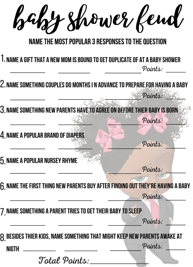 Boss Baby Shower Games Boss Baby Watermark Emoji Pictionary Etsy Canada