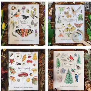 The Seasons A Year of Nature Journaling Charlotte Mason Homeschool Nature Printable image 1