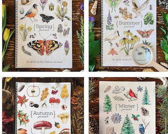 The Seasons – A Year of Nature Journaling - Charlotte Mason Homeschool Nature Printable