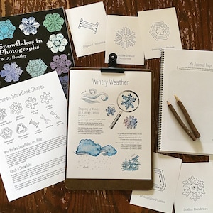 Mini pack nature hivernal - Imprimable pour l'école à la maison Charlotte Mason