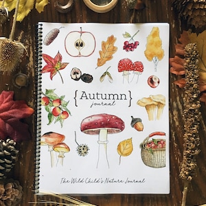 Giornale AUTUNNALE - Stampabile per la scuola domestica Charlotte Mason Nature Study