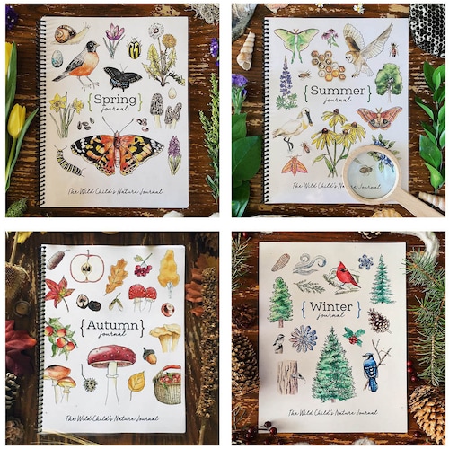 The Seasons – A Year of Nature Journaling - Charlotte Mason Homeschool Nature Printable