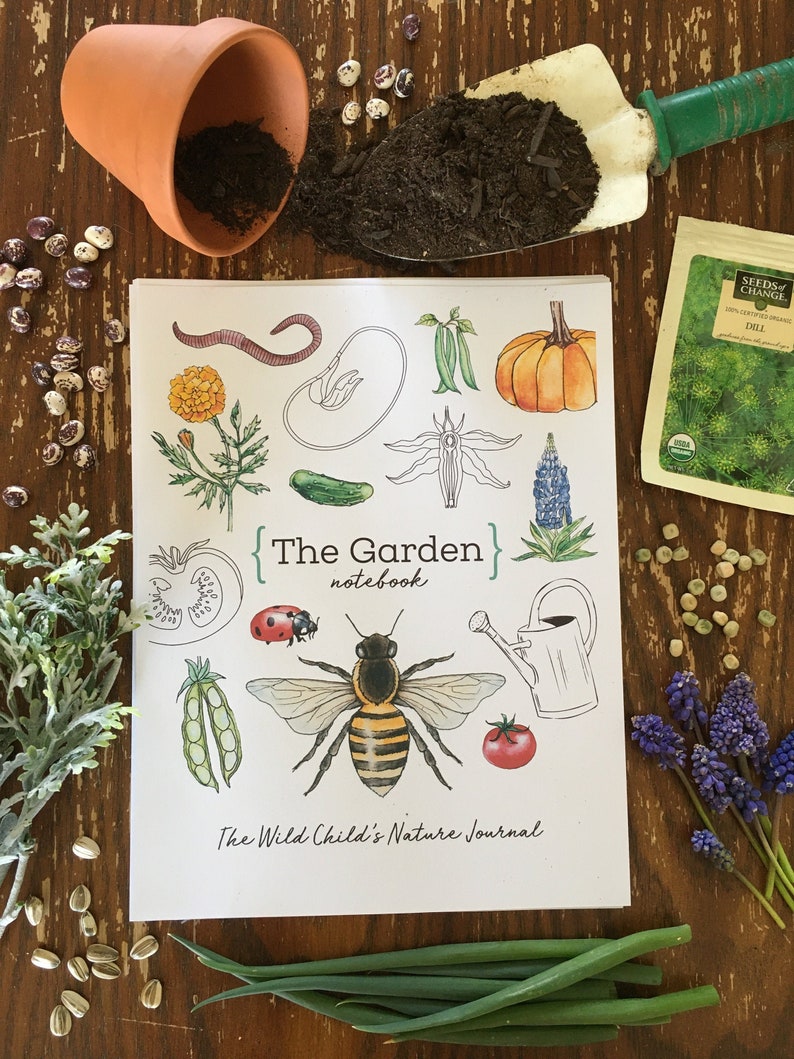 The GARDEN Notebook Homeschool Printable Nature Study Charlotte Mason image 1