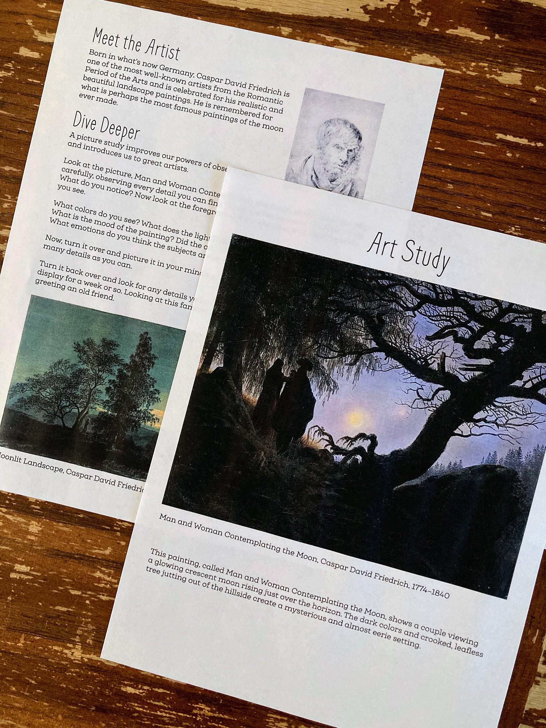 NEW! the Moon Nature Study - Etsy