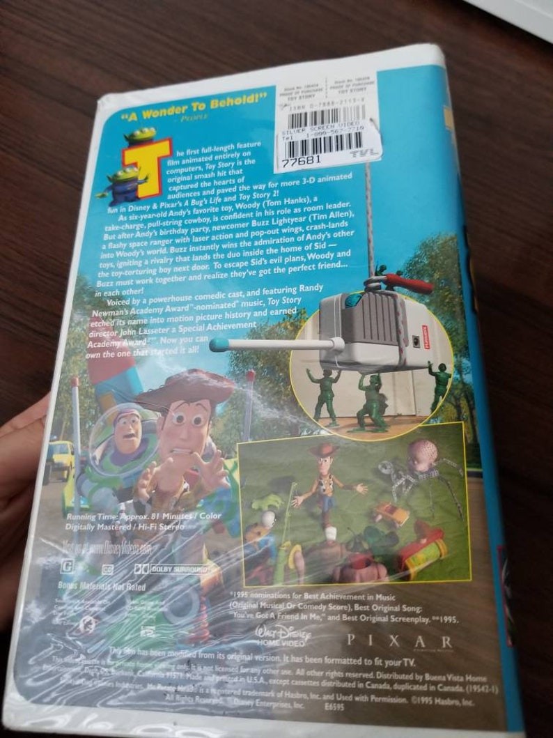 VHS Toy Story Gold Collection Special Edition Etsy