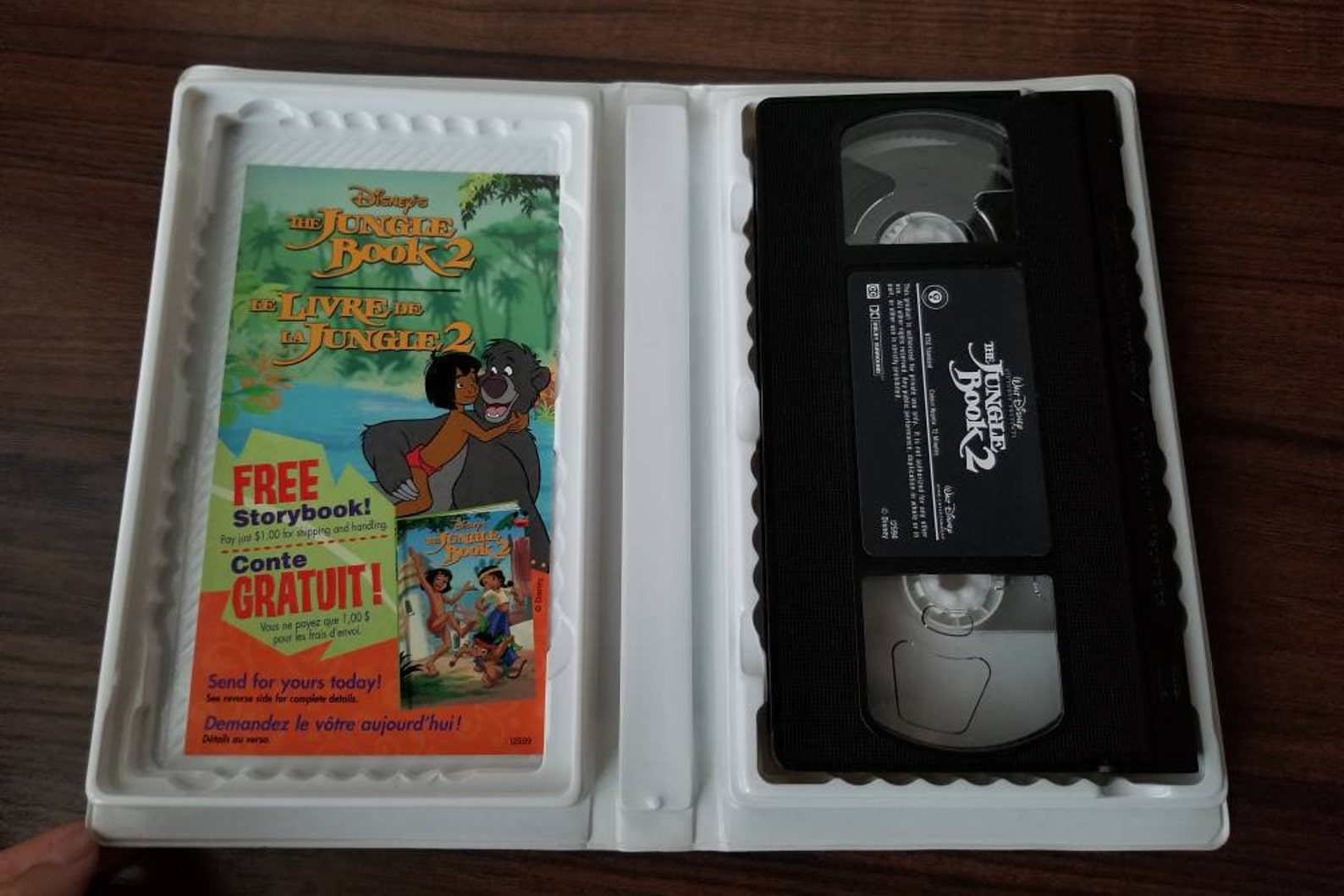 VHS Disney The Jungle Book 2 Etsy