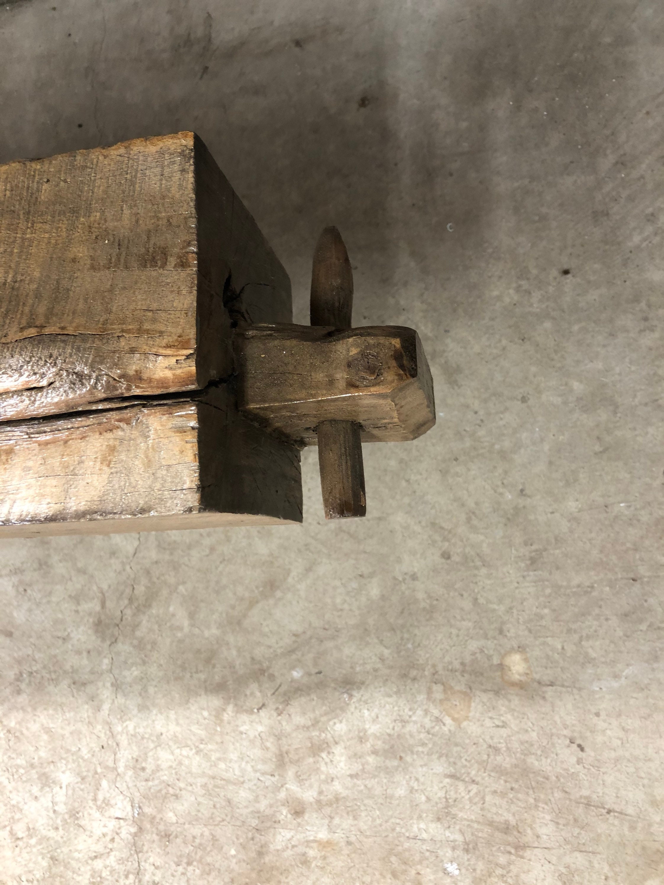 Banco de Barnwood tallado a mano | Etsy