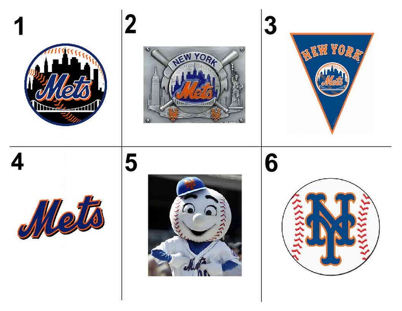 60 MLB New York METS Return Address Labels Many Choices Etsy