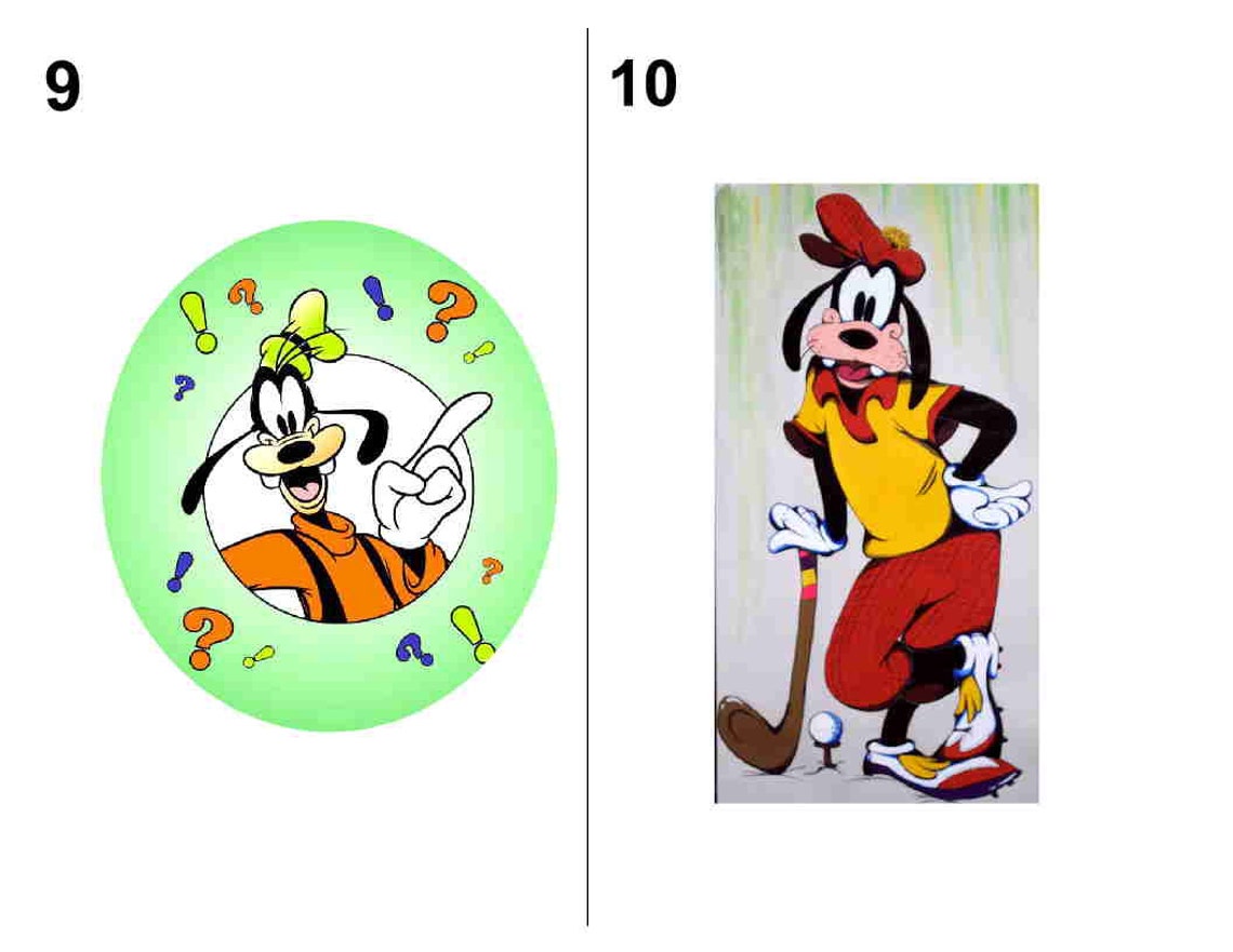 120 DISNEY GOOFY Return Address Labels Many Choices Etsy