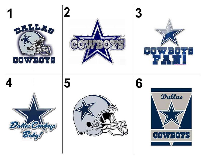 60 NFL DALLAS COWBOYS Return Address Labels Many Choices Etsy
