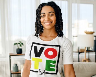 VOTE| VOTE noir|  votez noir fier|  Le vote noir est important électeur noir| Noir et dope d’électeur noir | Mélanine| svg |
