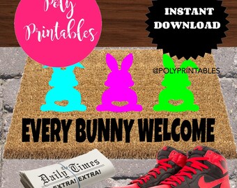 Free Free Every Bunny Welcome Svg 849 SVG PNG EPS DXF File