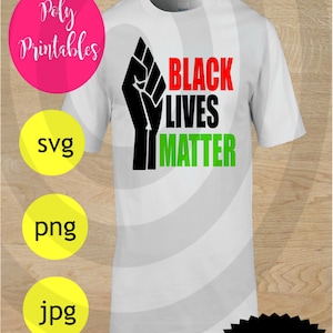 BLM, Black Lives Matter SVG, african american svg,  PNG ,Jpg digital download