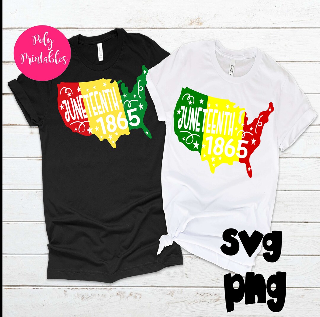 Juneteenth SVG File for Cricut Silhouette, Juneteenth Shirt SVG ...