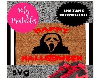 Digital files: Halloween  doormat svg, halloween png, Halloween doormat svg, doormat cut file for cricut silhouette, sublimation png