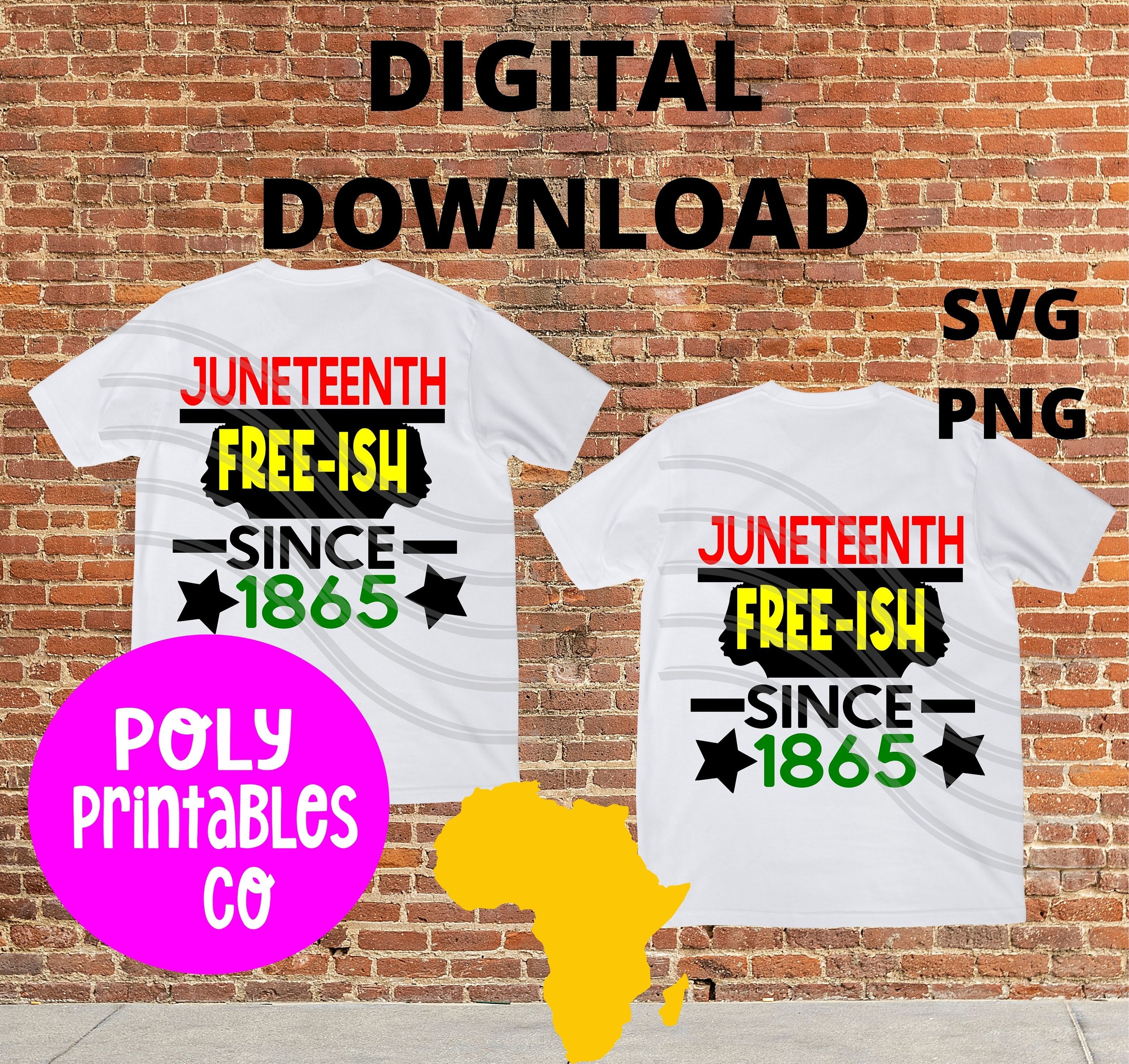 Juneteenth SVG File for Cricut Silhouette, Juneteenth Shirt SVG, Free ...