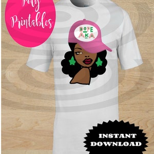 Dope AKA, AKA, Sorority png, AKA divine nine, Pink and Green, sorors, sorority, Pretty Girls, for sublimation and print and cut