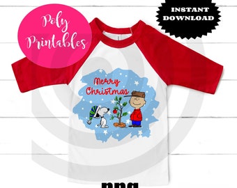 charlie brown Christmas,  snoopy christmas tree, transparent PNG file for sublimation, merry xmas png design, charlie brown shirt design