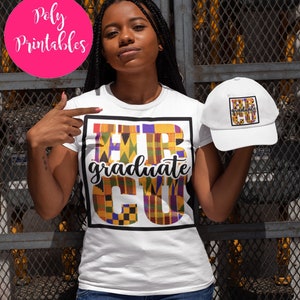 HBCU graduate svg for silhouette cricut, 2022 graduate png, black and educated, instant download,  proud and black graduate , HBCU png svg