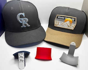 Hat Rack, Baseball Cap Holder, Hat Holder, Hat Hooks, Wall Hat Holder, Ball Cap Rack, Hat hanger, Hat display,Wall Mounted Baseball hat rack