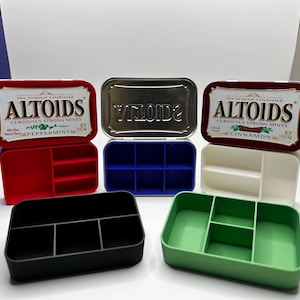 Altoids Tin Insert, Altoids Storage Organizer, Divider Insert Organizer, Trinket Organizer Tray, Sewing Kit Organizer, Jewelry Storage