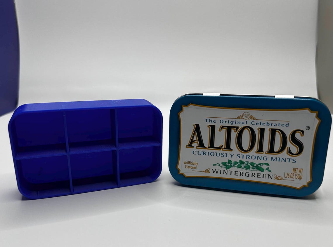 Altoids Tin Insert, Altoids Storage Organizer, Divider Insert Organizer ...