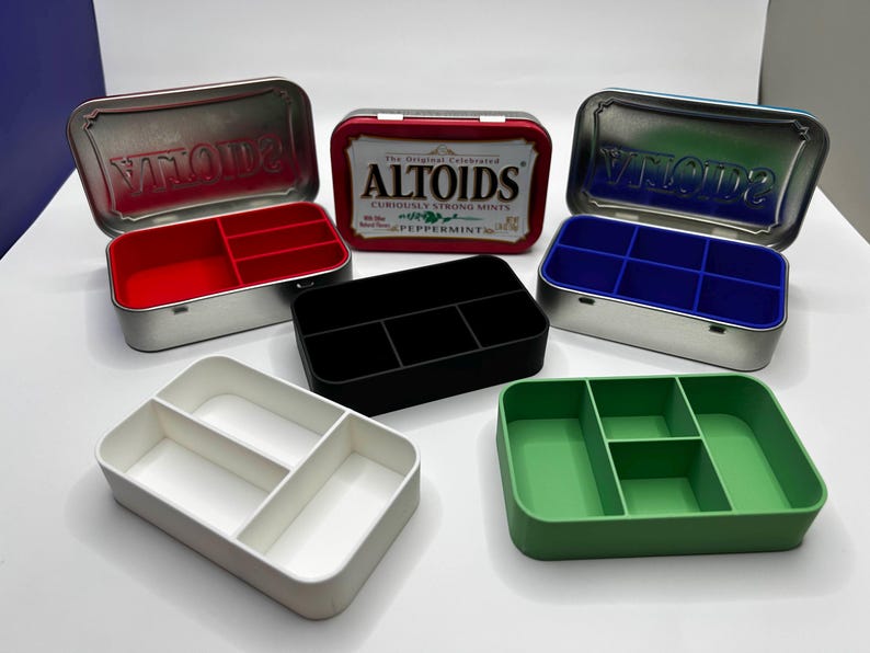 Altoids Storage Organizer, Altoids Tin Insert, Divider Insert Organizer ...