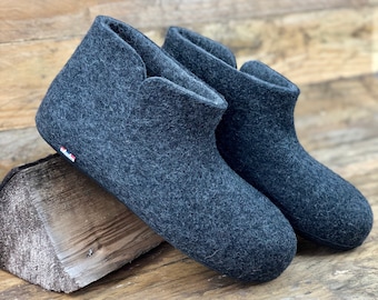 norwegian boiled wool slippers