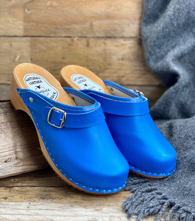 Swedish Clogs Moccasins Wooden Clogs Women Clogs Leather Clogs Etsy