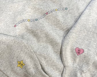 Friendship Bracelet Sweatshirt/Hoodie | Magical theme park | You’re on your own kid | Swiftie gift  | Swiftie inspired | screen printed